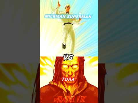 Milkman Superman Vs Marvel Comics beings // #shorts #marvel #dc