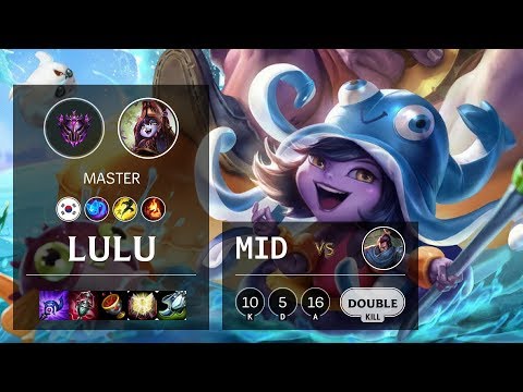 Lulu Mid vs Yasuo - KR Master Patch 10.11