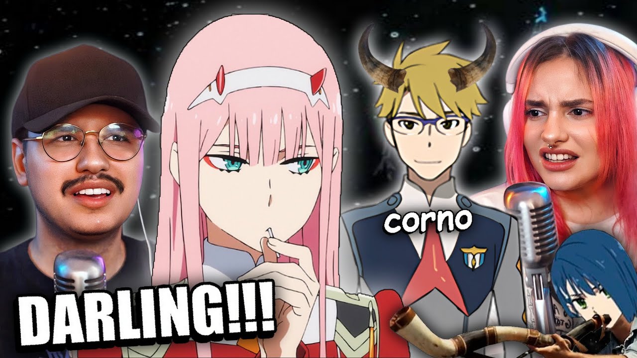 DARLING IN THE FRANXX e o TRIANGULO AMOROSO | React Tsukiuraya