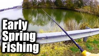 Early Spring Fishing From the Bank (Which Fish Bite In Early Spring?)