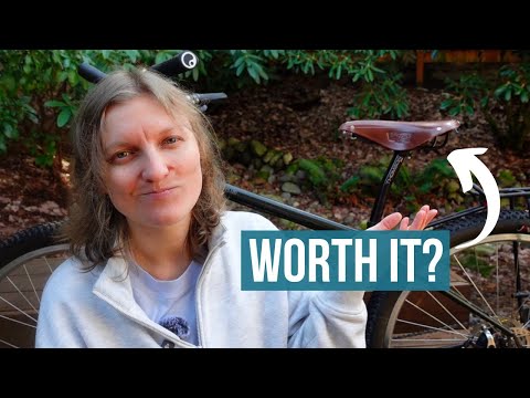 What the Brooks B17 saddle is REALLY like