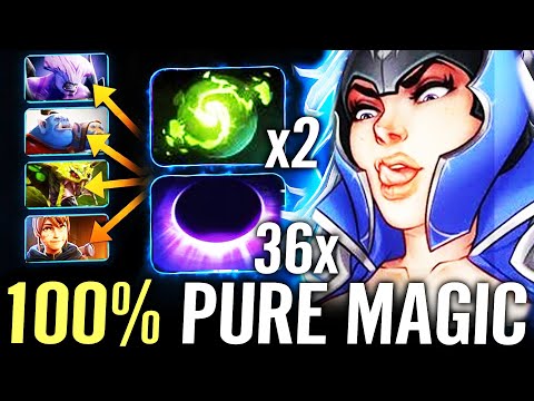 🔥 LUNA 36x Lucent Beams CANCER IS BACK — Refresher Aghanim Octarine PURE MAGIC META Dota 2 Pro