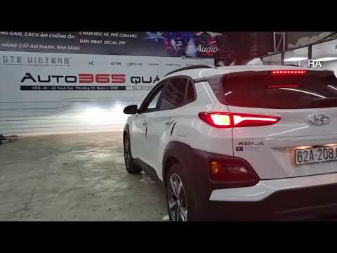 Hyundai Kona độ đèn laser X-Light V30L Ultra