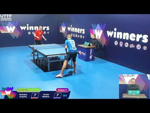 Muliukin Evgeniy- Mrykh Maksim. WINners CUP Table Tennis 7 12.11.2020 15:45