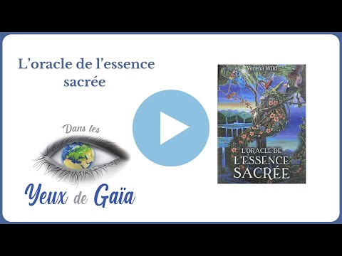 L'oracle de l'essence sacrée - Verena Wild