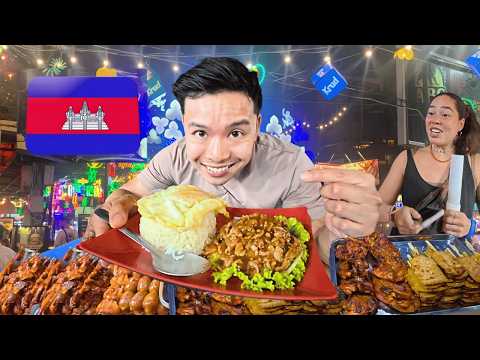 The LARGEST Night Market In ASIA Is In CAMBODIA! $1 Street Food