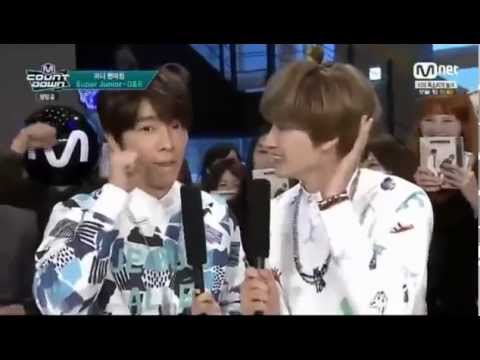 ENG SUB 150319 M!CountDown   Super Junior D&E Doing Aegyo