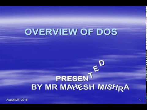 DOS VS WINDOW OPERATING SYSTEM [ Mad About Computer]