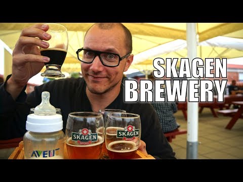 Beer Tasting at Skagen Brewery, Skagen Museum & Midsummer Bonfire I Family Travel Vlog