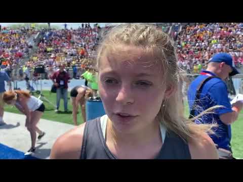 Kee High’s Haley Meyer 3rd in the 490