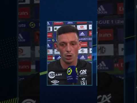 Réaction de Alexis Flips à ma mi temps de Olympique lyonnais Reims 2-0 #ligue1 #olympiquelyonnais