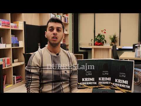 Juristi i ri durrsak Mustafa Llani sjell për lexuesit librin e tij "Krimi kibernetik"