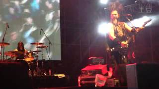Otsegolation - Wayne Static of Static-X @ Midi festival Shanghai 2014 10/01/14