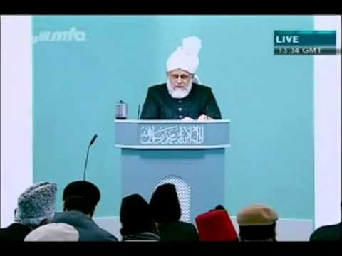 Проповедь Хазрата Мирзы Масрура Ахмада (12-02-2010)