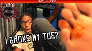 I broke my toe? [#firstworldproblems]