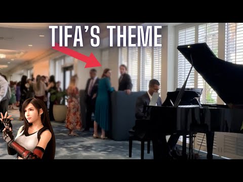 I played Tifa's Theme on piano at a wedding
