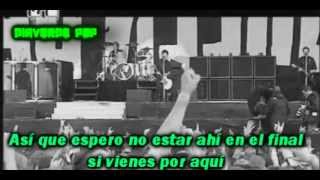 Green Day- In The End- (Subtitulado en Espalol)