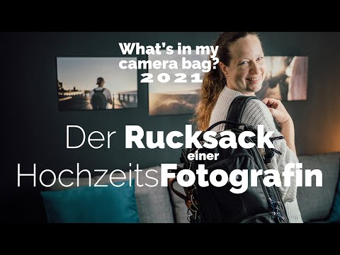 Der Kamerarucksack einer Hochzeitsfotografin 2021 - what's in my camera bag 2021