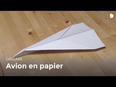 Faire un avion en papier | Origami