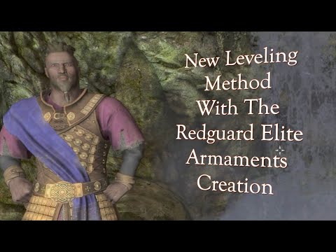 Skyrim AE ~ Redguard Elite Armaments (New Leveling Method)