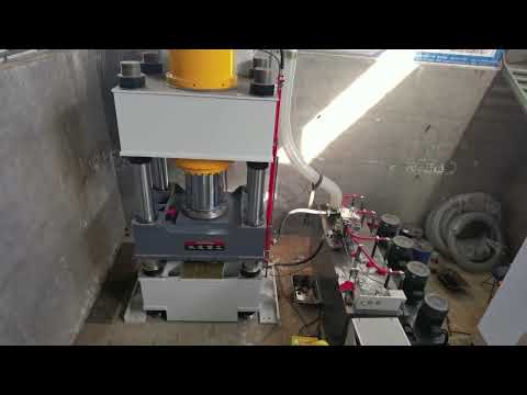 Crushing Everything in Sight: Witness the Power of our 1000 Ton Hydraulic Press Machin