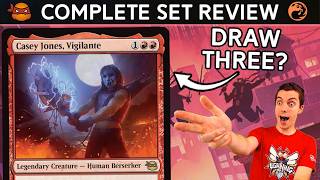 🔴 Complete Set Review! 🔴 - 🐢 Teenage Mutant Ninja Turtles 🐢 - Red Cards - Constructed And Limited