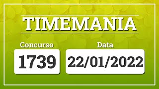 Capa de TIMEMANIA 1739