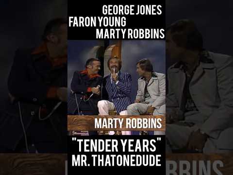Jones Young and Robbins sing "Tender Years" #country #oldcountrymusic #georgejones #martyrobbins