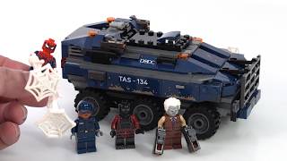 LEGO Spider-Man: Brand New Day Prison Transport Chase looks great, tiny inside #NotSponsored 76349