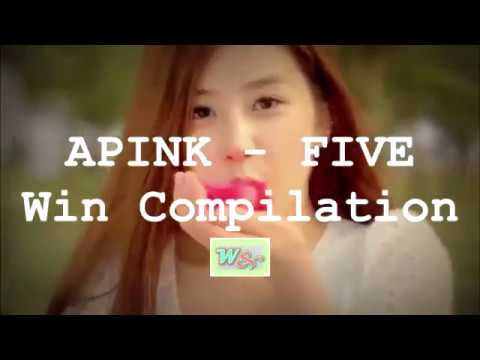 APINK - FIVE Win Compilation