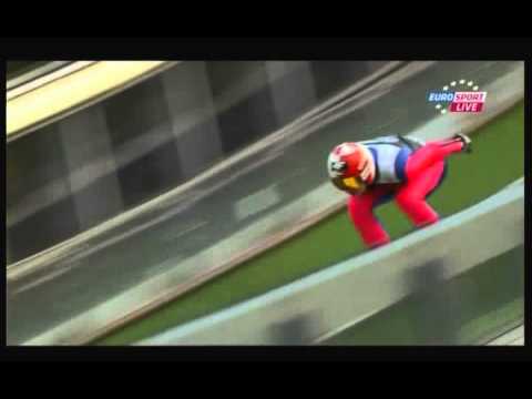 Klingenthal 2012 Kamil Stoch 133 m  2nd round.