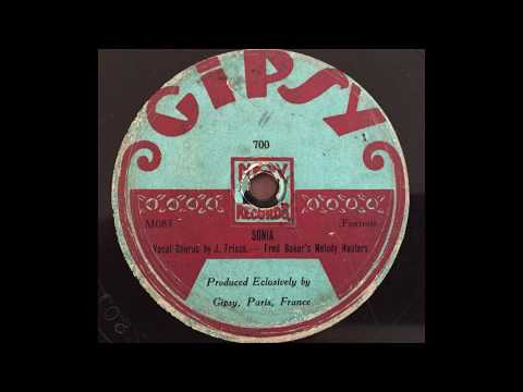 Sonia - Lou Gold & His Orchestra w Bobby Davis (rare French label Gipsy) (1925)