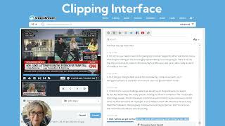 How To Navigate SnapStream's Clipping Interface
