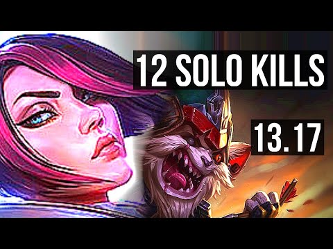 FIORA vs KLED (TOP) | 12 solo kills, 300+ games | EUW Challenger | 13.17