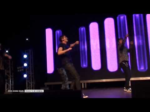 [2K13 Feel Korea] Kim Hyun Joong in Brazil - Dance after "Lucky Guy"