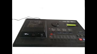 Video thumbnail for Kawai Q80 with Gotek USB floppy emulator drive (FlashFloppy HxC Compatible) Midi Sequencer 80s by D R