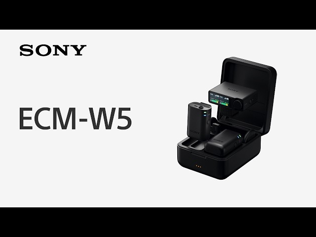 Vidéo SONY ECM-W5 MICRO (2 Émetteurs + 1 Récepteur + Boite de charge)