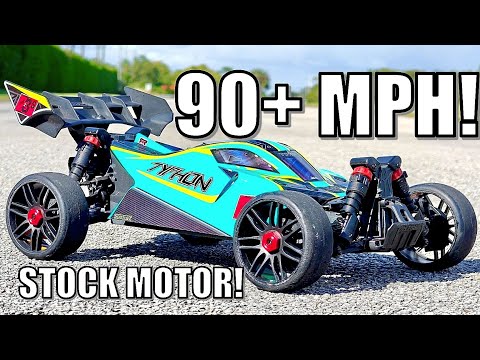 90+ Mph Typhon 223s - Stock motor on 4S!