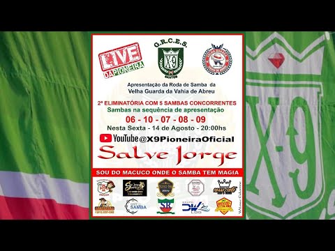 LIVE DA PIONEIRA - 2ª ELIMINATÓRIA SAMBA ENREDO 2021