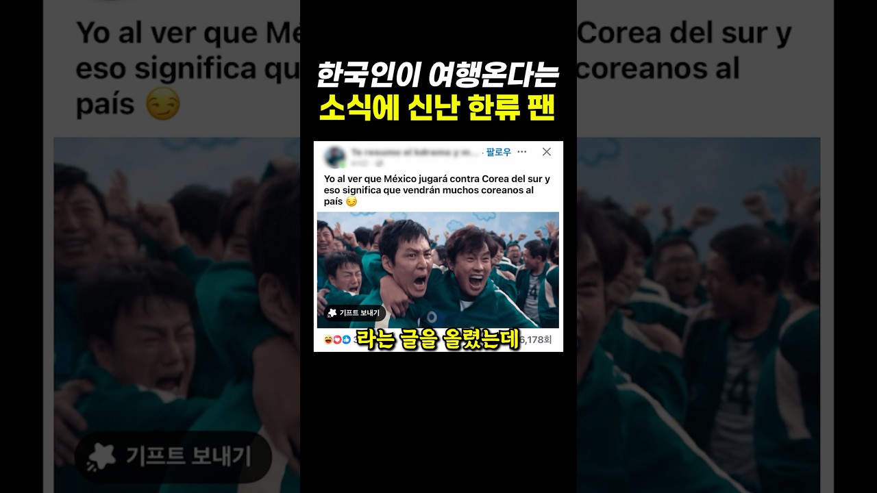 한국인이 여행온다는 소식에 신난 한류 팬... ㄷㄷ