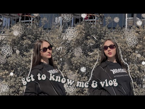 GET TO KNOW ME! 🌱 small talk, q&a, vlog and more