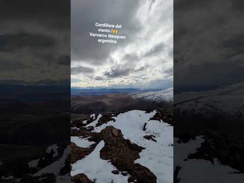 hermosa cordillera del viento.! varvarco Neuquen argentina 🙌🍻
