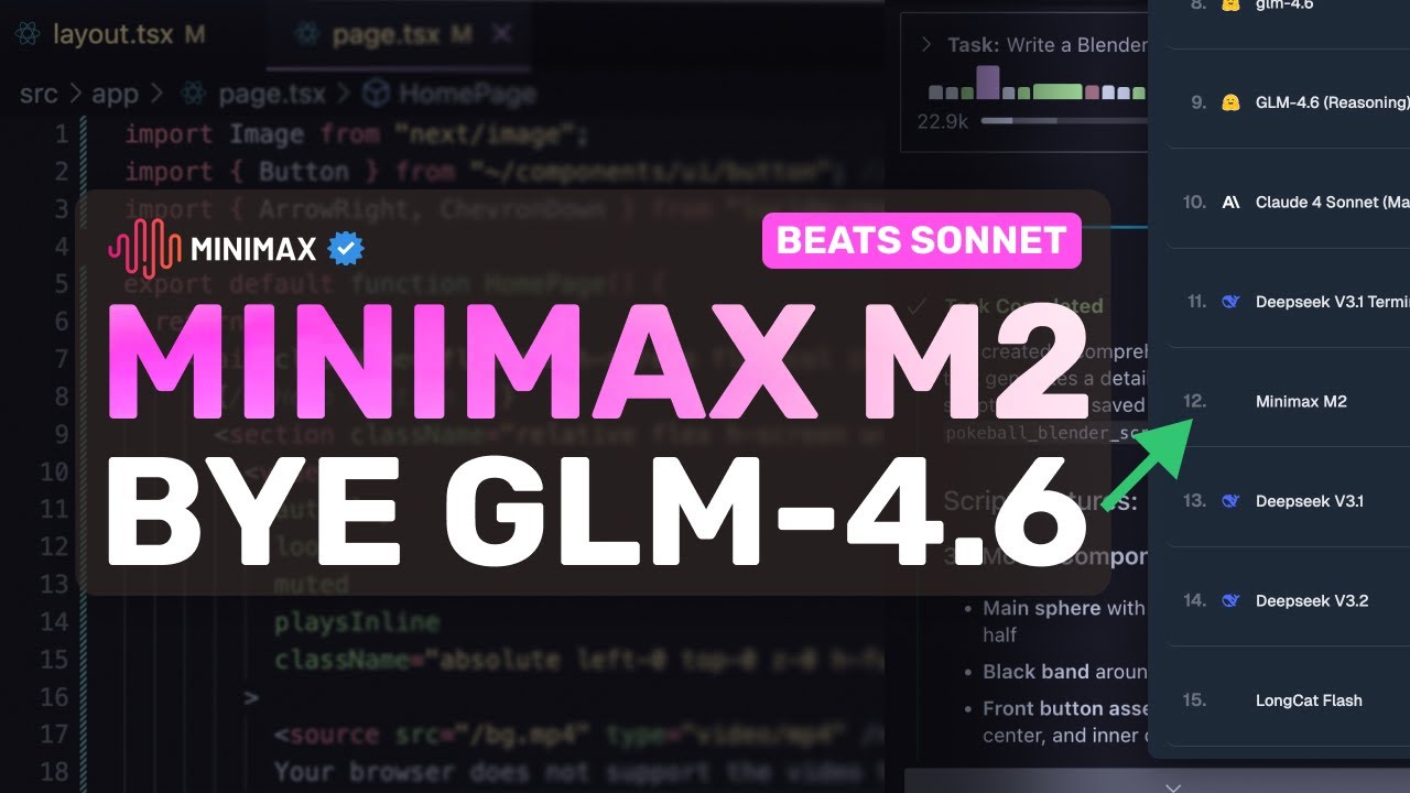 Minimax M2 (Fully Tested): I am switching to this. Better than Claude & GLM-4.6 on Long Running Task
