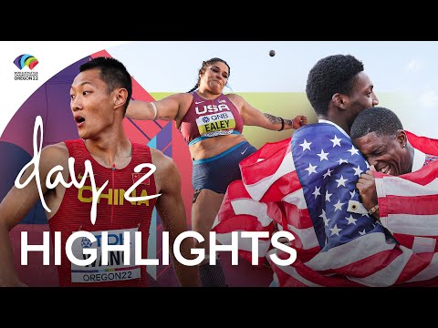 Day 2 Highlights | World Athletics Championships Oregon 22