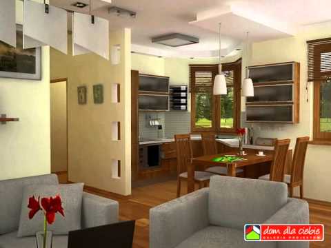 Dom Dla Ciebie - Projekt domu Agatka (wizualizacja wnętrz) - www.domdlaciebie.com.pl