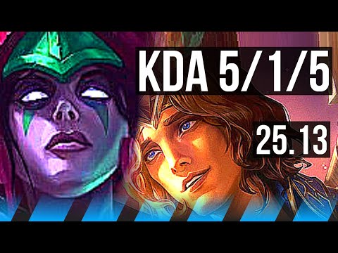 CASSIOPEIA vs VIEGO (MID) | Rank 1 Cassio, Rank 18 | EUW Challenger | 25.13