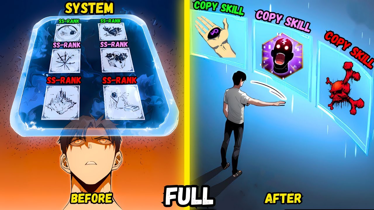 when the gods made the mistake of giving the loser a system capable of replicating SS rank skills.