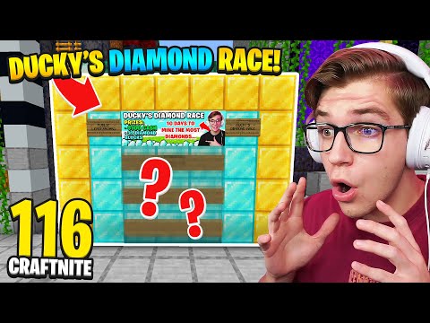 Craftnite: #116 - DUCKY'S DIAMOND RACE... (HUGE Prizes!)