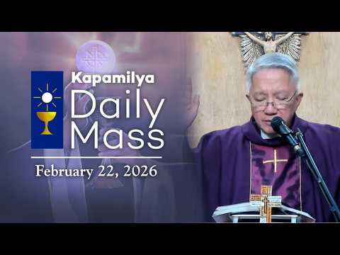 February 22, 2026 | First Sunday of Lent | Kapamilya Sunday Mass