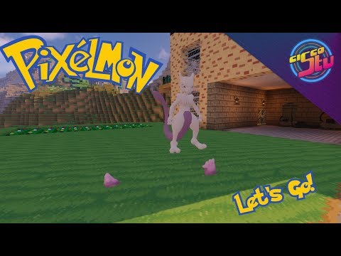 Lets Play Pixelmon - Got a Mew! cloned it and got more things! - #pixelmonletsgo